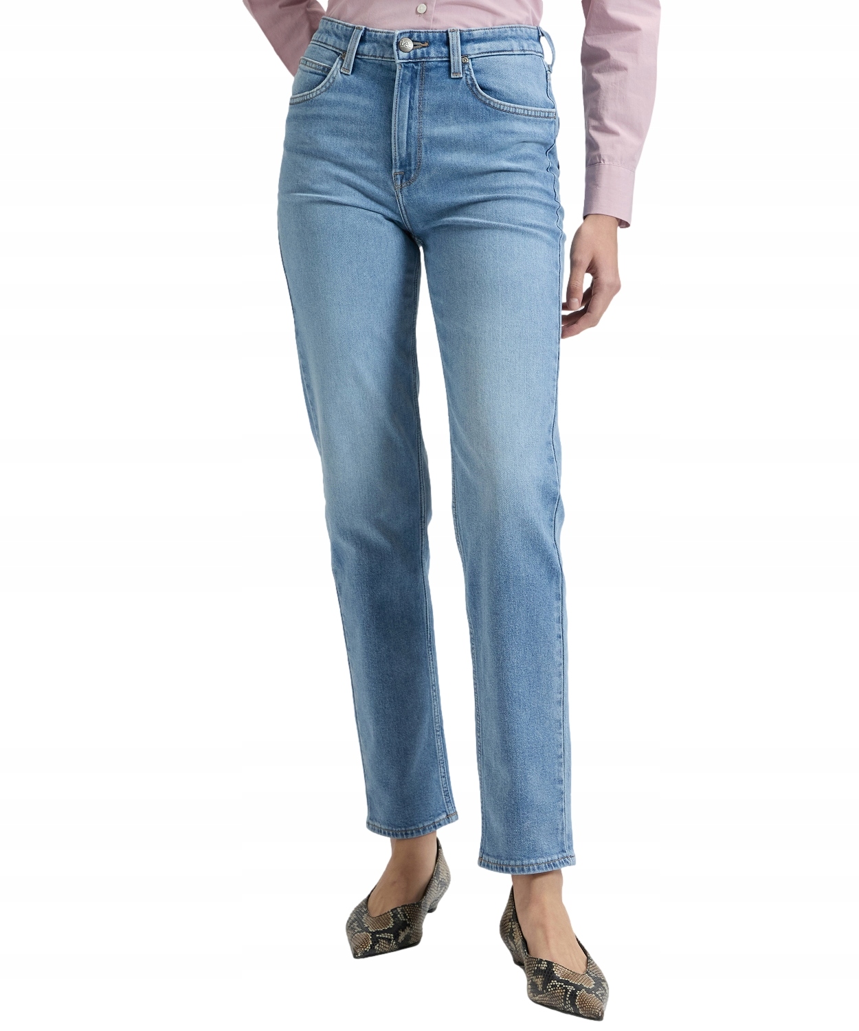 Džíny Lee Carol 112376627 Energy Bolt, velikost W 27 L 33