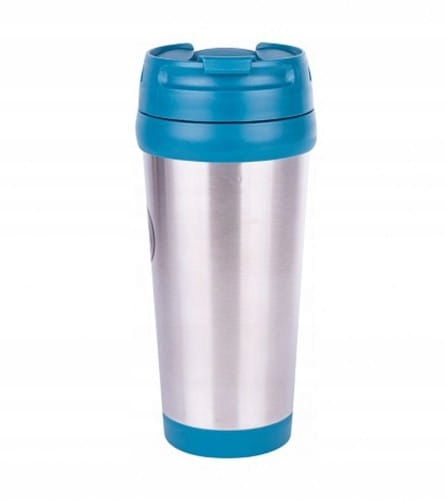 Kubek termiczny 450ml Wytrzymała Stal, Izolacja Termiczna