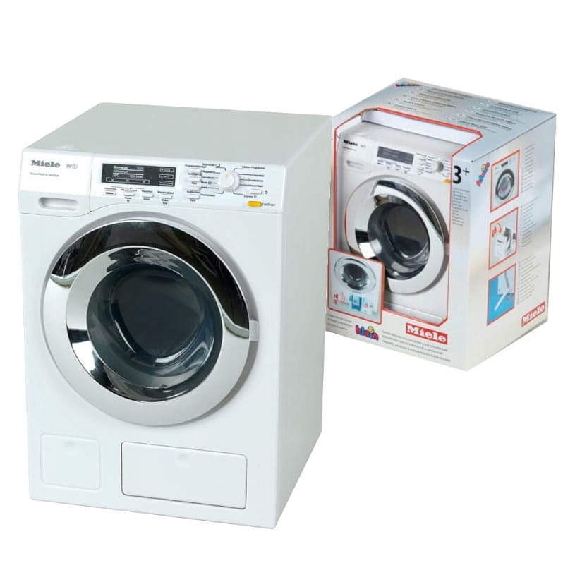 KLEIN ZABAWKOWA PRALKA DLA DZIECI MIELE DŹWIĘKI BĘBEN PROGRAMATOR 3+