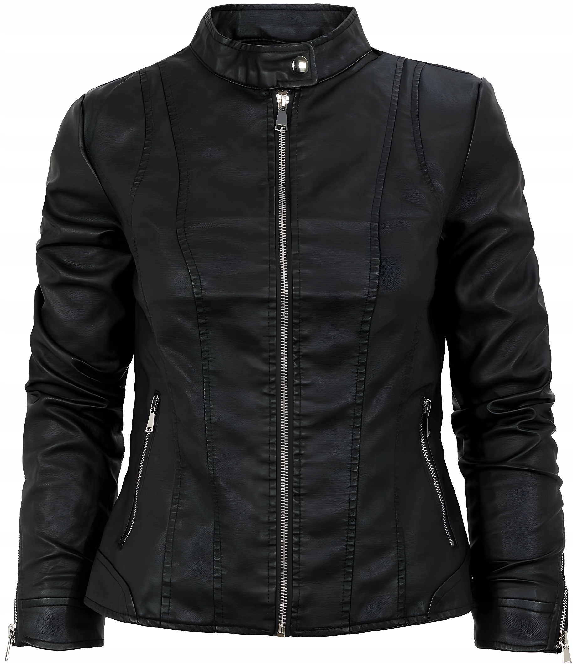 KURTKA DAMSKA SKÓRZANA RAMONESKA PRZEJŚCIOWA SKÓRA