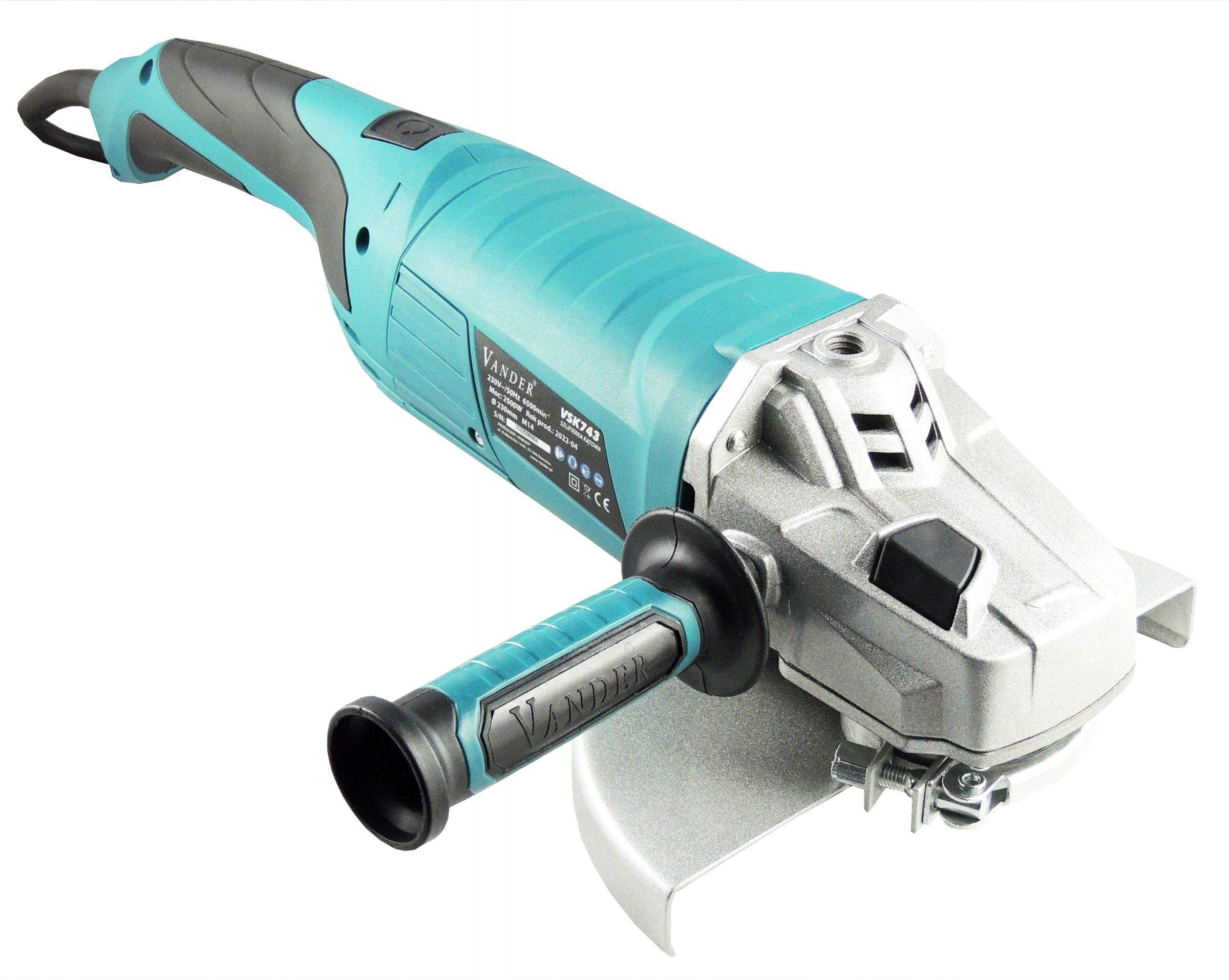 SZLIFIERKA KĄTOWA 230 MM WOLNY START DUŻA 2500 W Rodzaj szlifierka kątowa