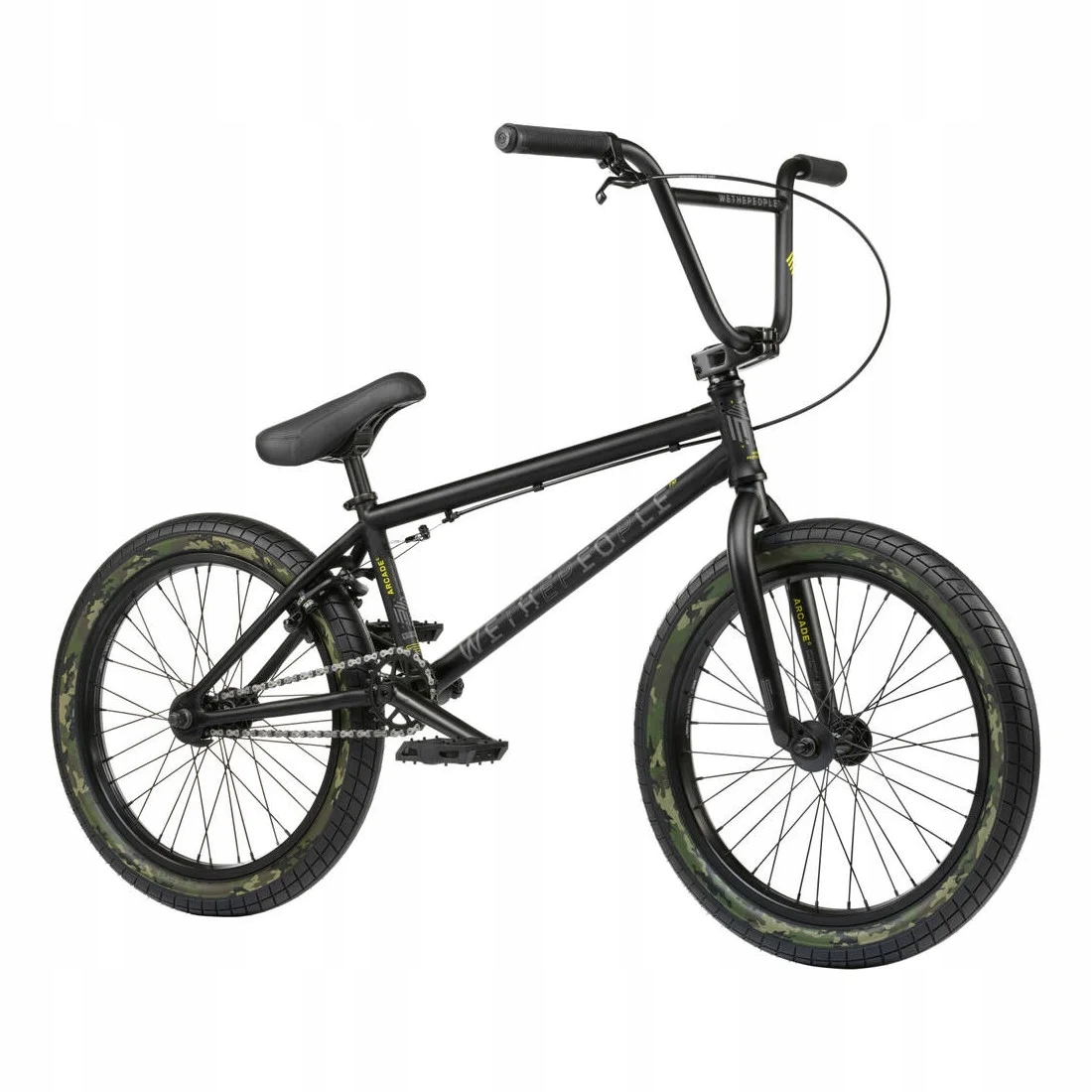 Rower Bmx Wtp Arcade Matte Black czarny mat 20.5''