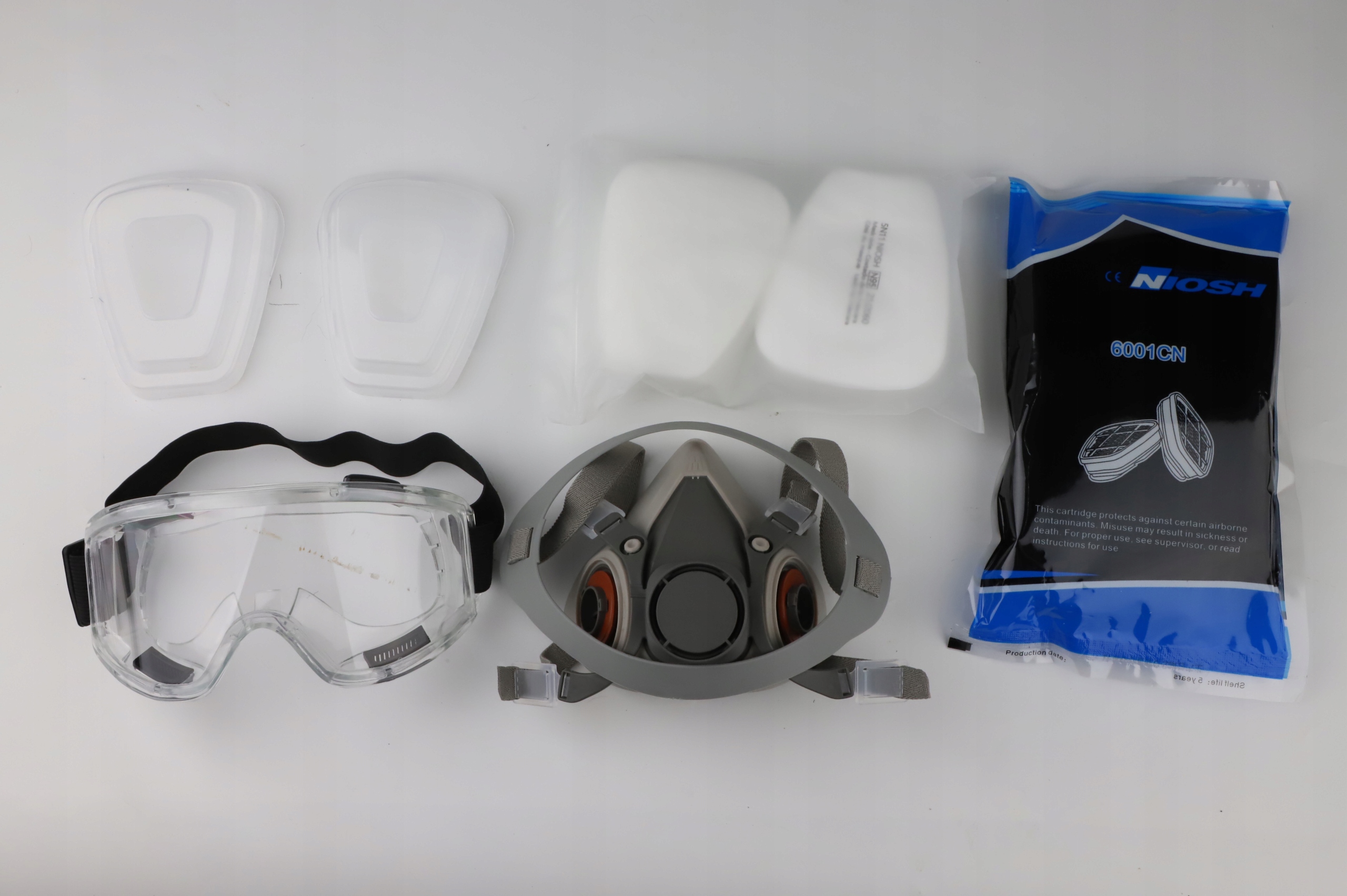 MASKA CHEMICZNA PÓŁMASKA GAZOWA OPRYSK FILTRY DO MALOWANIA I SZLIFOWANIA Wyrób medyczny nie