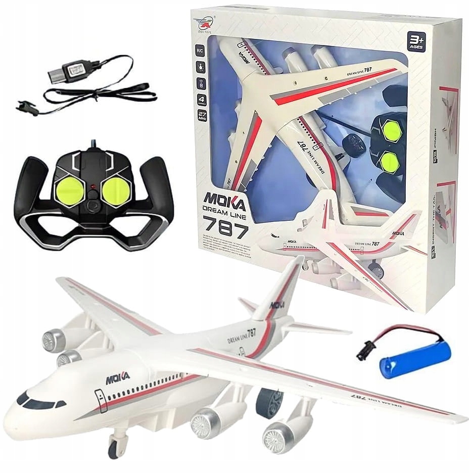 SAMOLOT PASAŻERSKI NA RADIO ZDALNIE STEROWANY RC PILOT