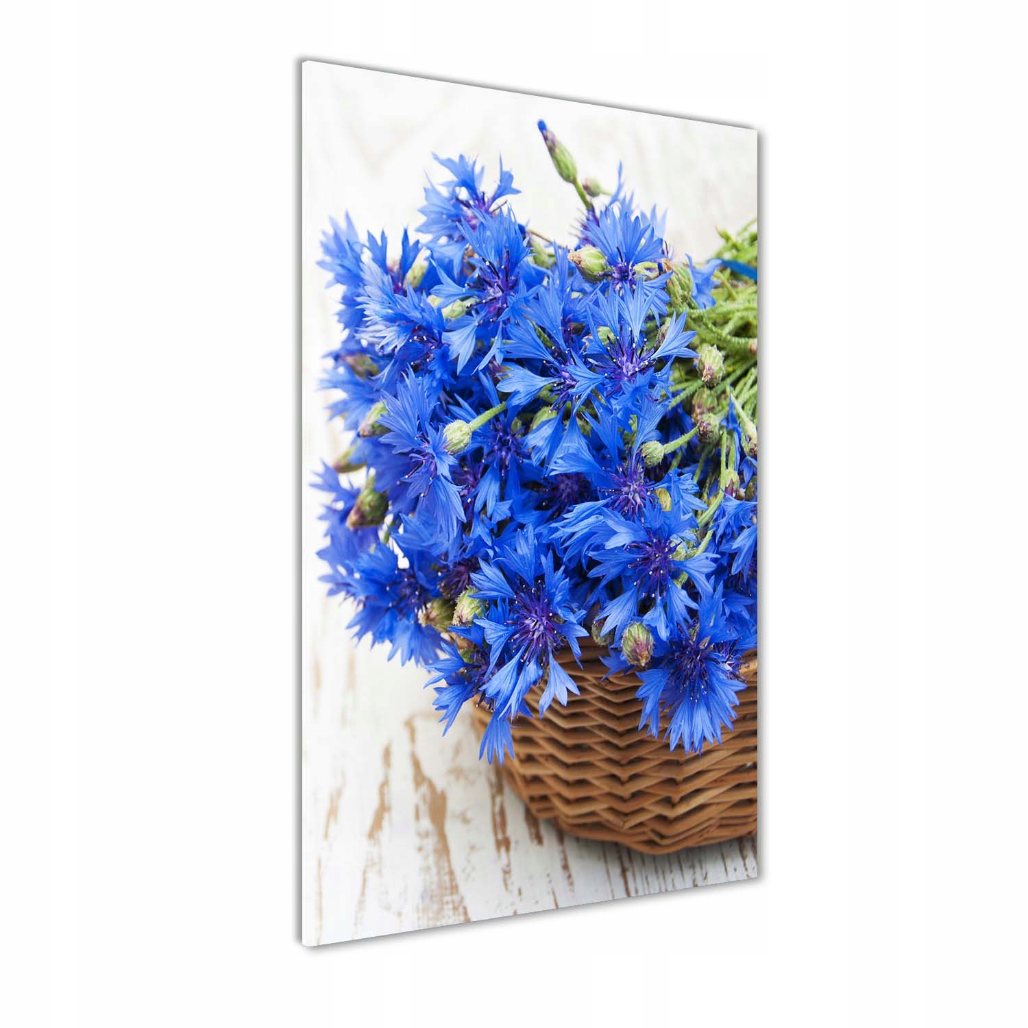 

Foto obraz zdjęcie na szkle Chabry w koszu 60x120