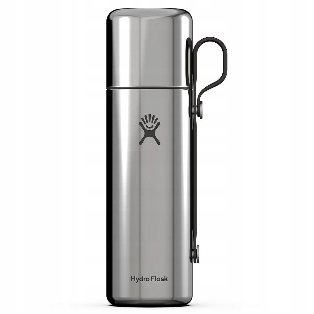 Termoska s hrnčekom 828 ml Hot Flask & Cup strieborná Hydro Flask