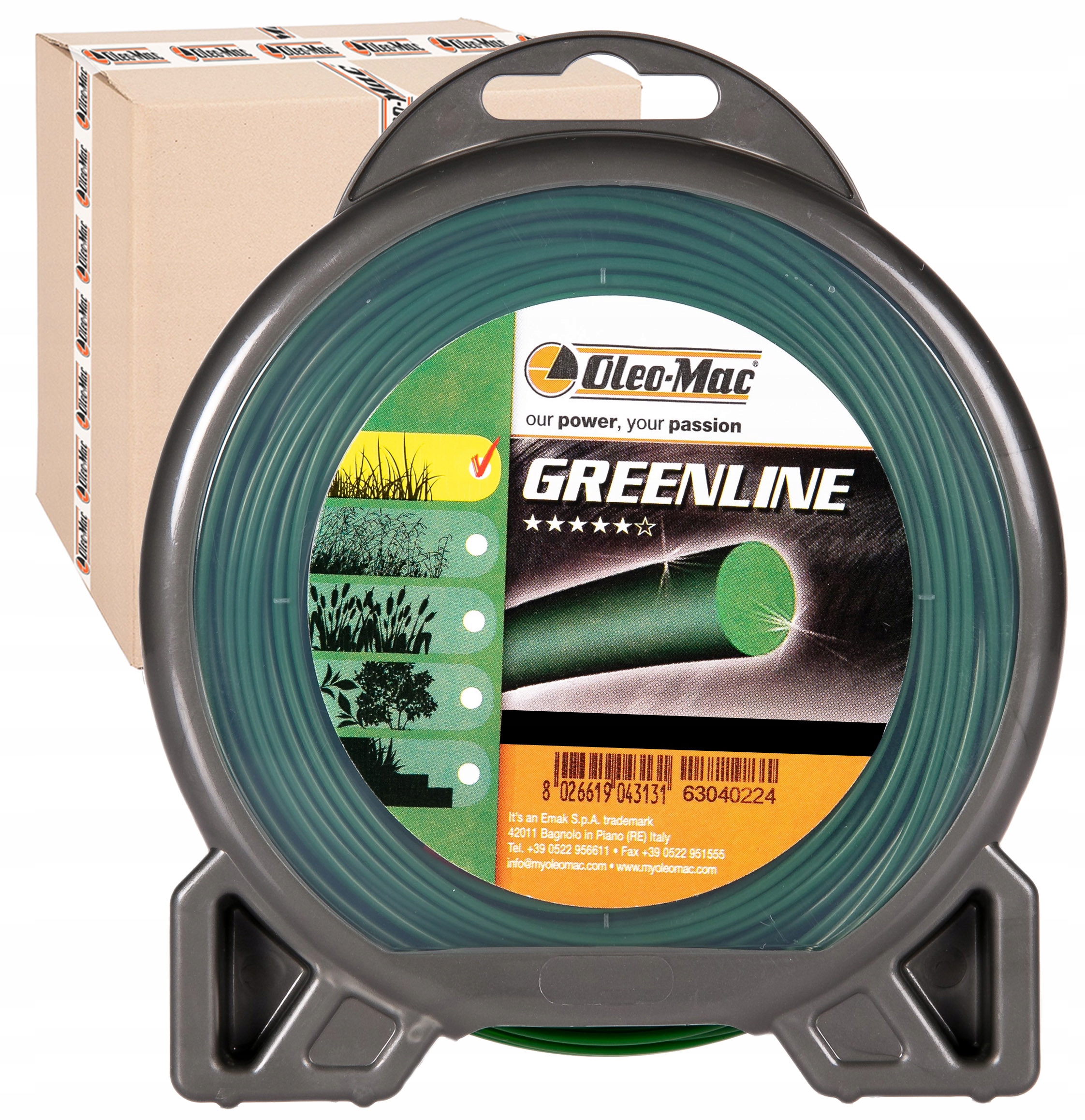 ŻYŁKA TNĄCA Do Kosy OLEO-MAC OKRĄGŁA 2,7 MM x 15M