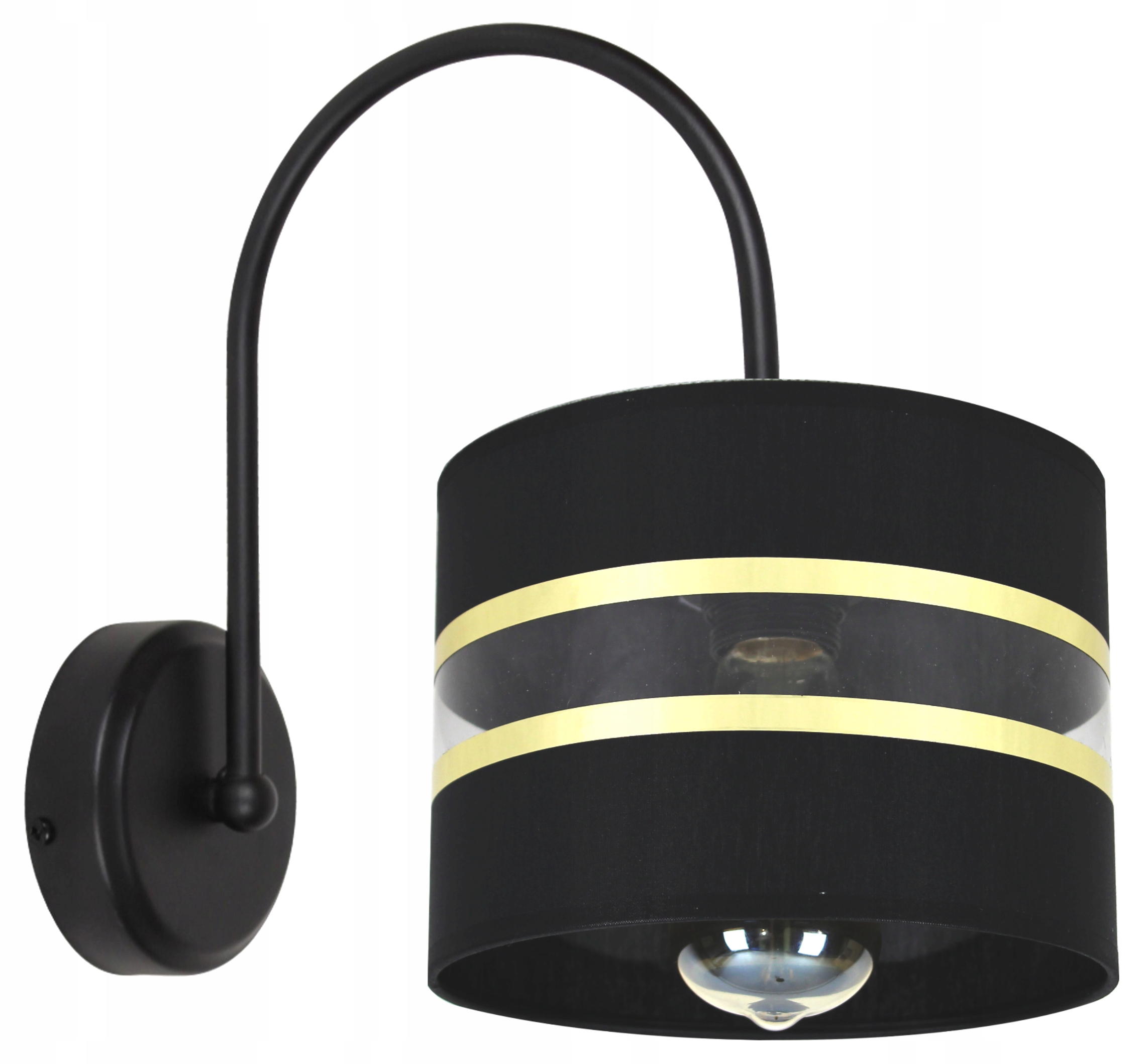 

Kinkiet Plafon Ścienny Lampa Edison Cien Led Złoto