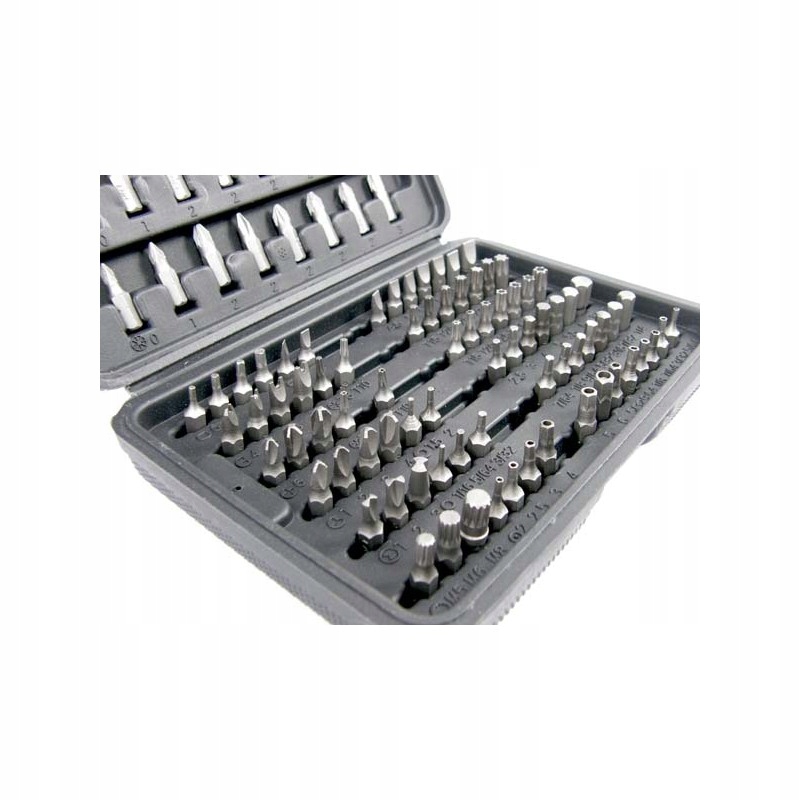 ZESTAW BITÓW KOŃCÓWEK TORX 100 ELEMEMNTÓW KD10264