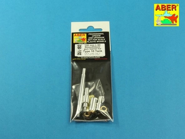 Aber 35L-192 1/35 120 mm L/44 Smoothbore. Hlaveň pro tank Type 10