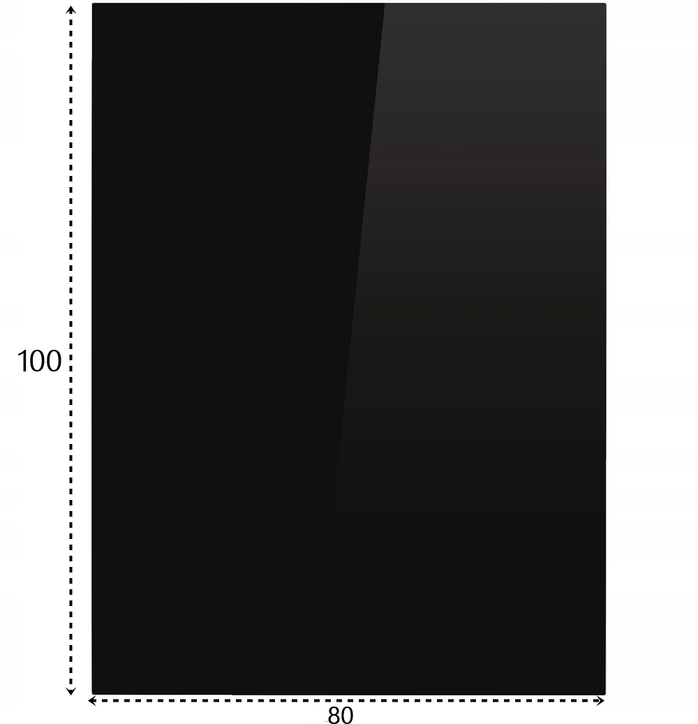 

Szyba Szkło Podstawa Hartowana Pod Kominek 100X80