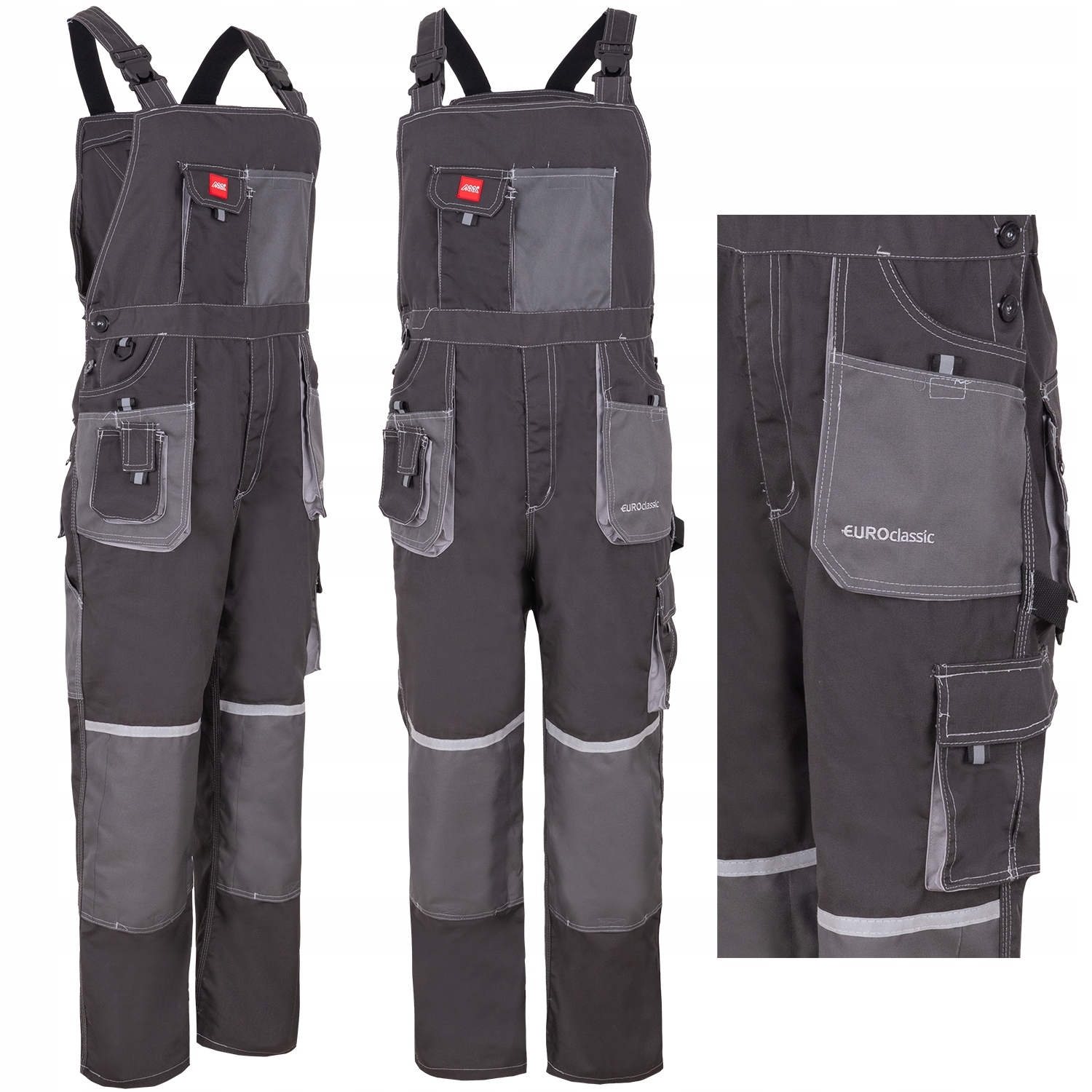 OGRODNICZKI ROBOCZE OCHRONNE MONTERSKIE ODBLASK 60