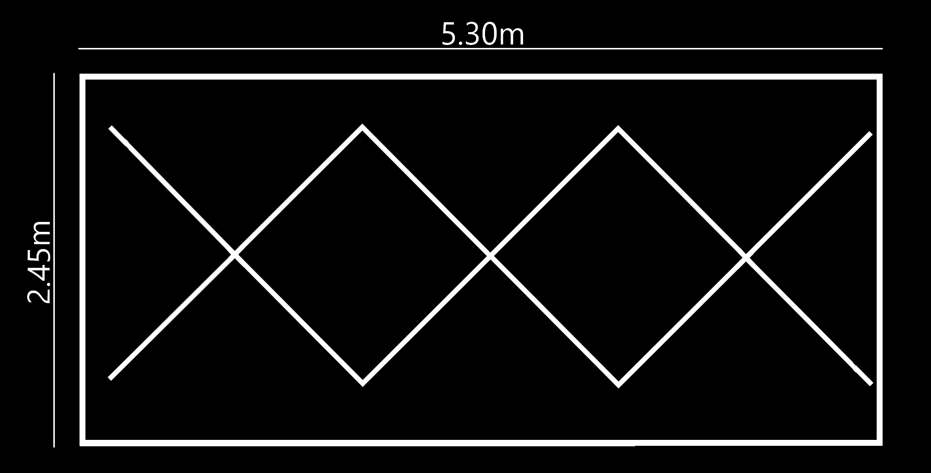 Lampa LED SQUARE P3 3SX 245x530 Kwadraty Warsztat Garaż Salon ALU EAN (GTIN) 9331582599059