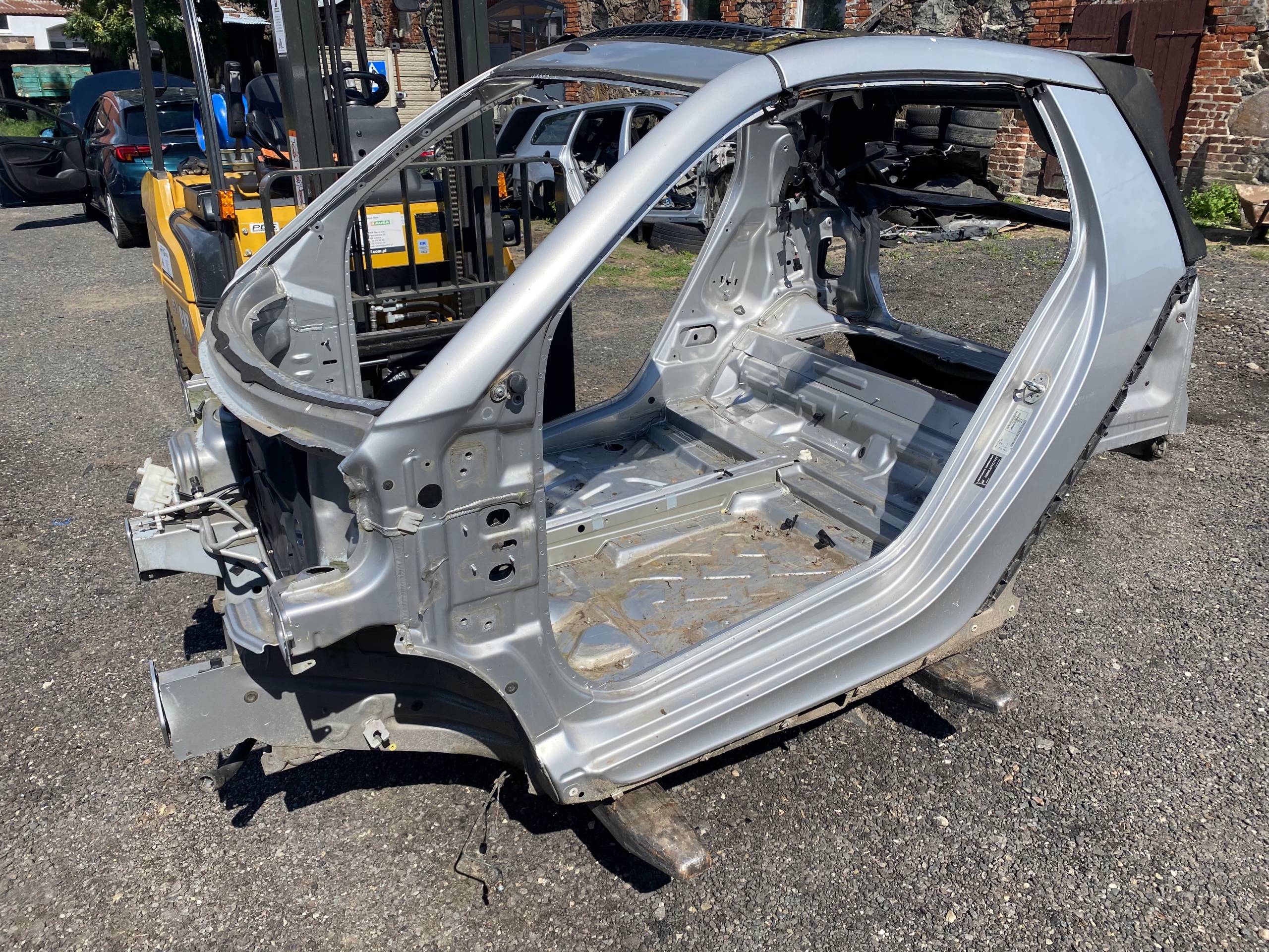 SMART FOREWO II CABRIO KAROSERIA BUDA Numer katalogowy części smart cabrio dupa