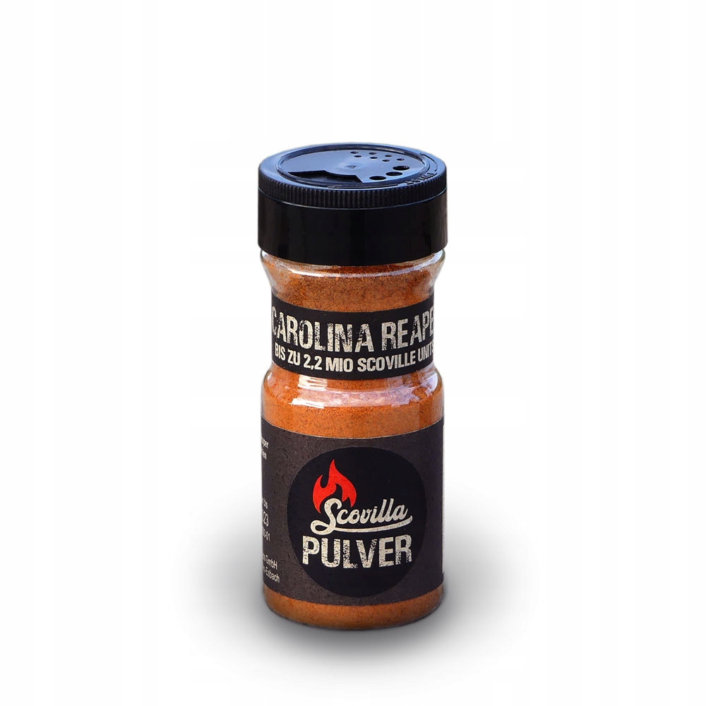 Scovilla paprika Carolina Reaper sušená v prášku 50 g Shaker