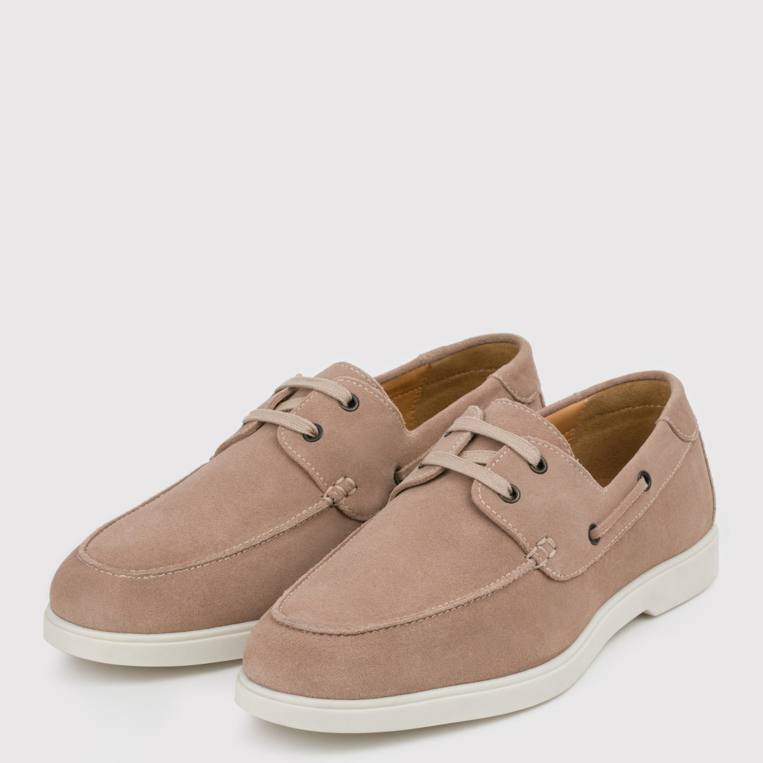 Béžové pánské loafery se šněrováním Pako Lorente, velikost vel