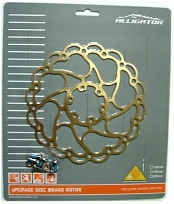 Alligator Aries Titanium 180mm tarcza hamulcowa