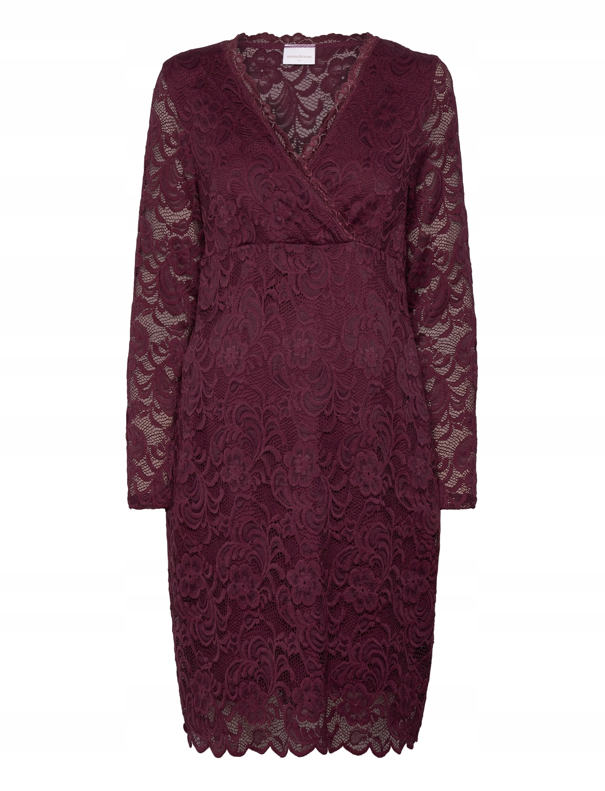 Mamalicious Mlmivana Tess Ls Jrs Abk Dress 2F Šaty L