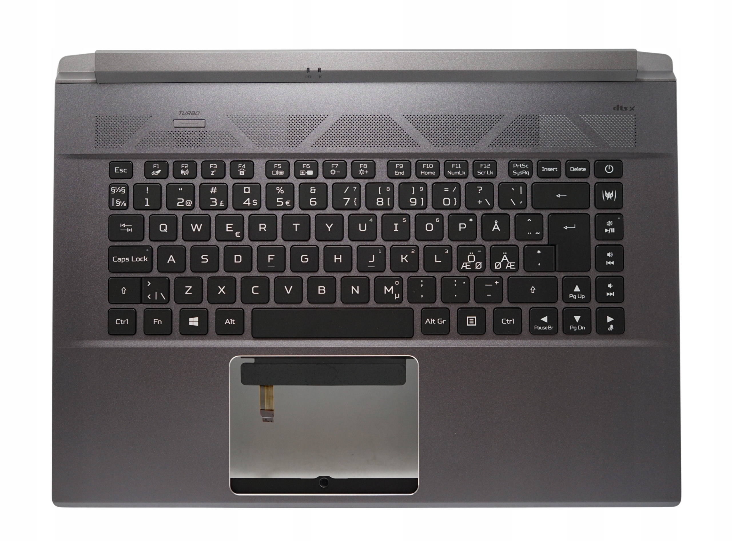 Horní Kryt Klávesnice Palmrest 6B.QALN2.027 Acer Predator PT516-51S