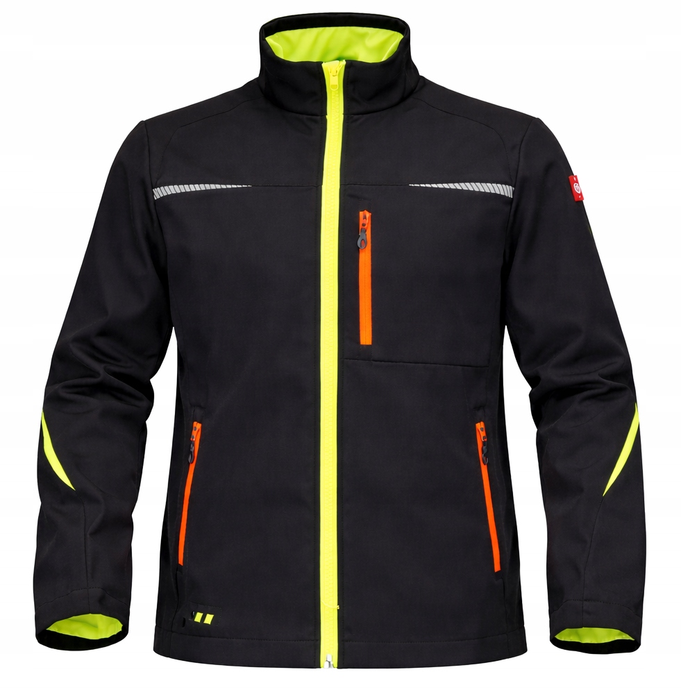 Kurtka bluza robocza softshell motion 2020 Engelbert Strauss czarna r XXL