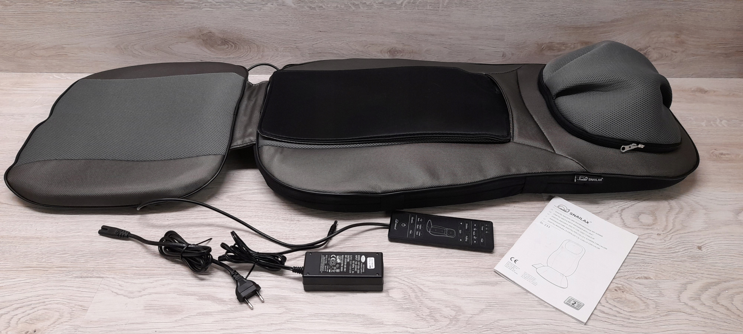 GG1096 SNAILAX SL-233-EU MATA MASUJĄCA SZARA EAN (GTIN) 0767344053535