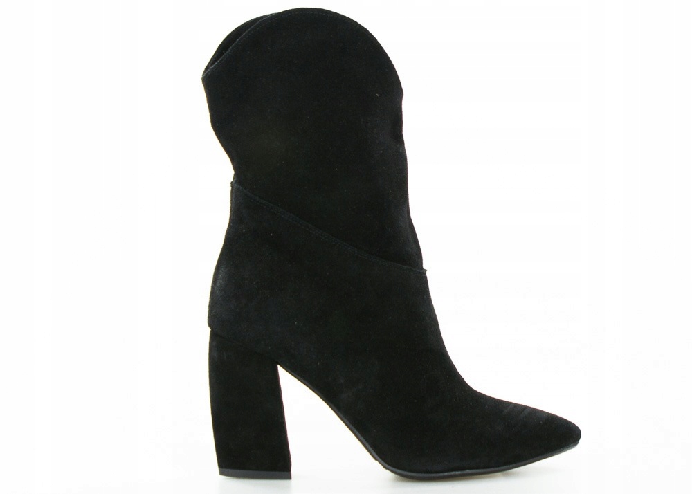 Kovbojské Boty S Vysokým Sloupkem A Špicí 38