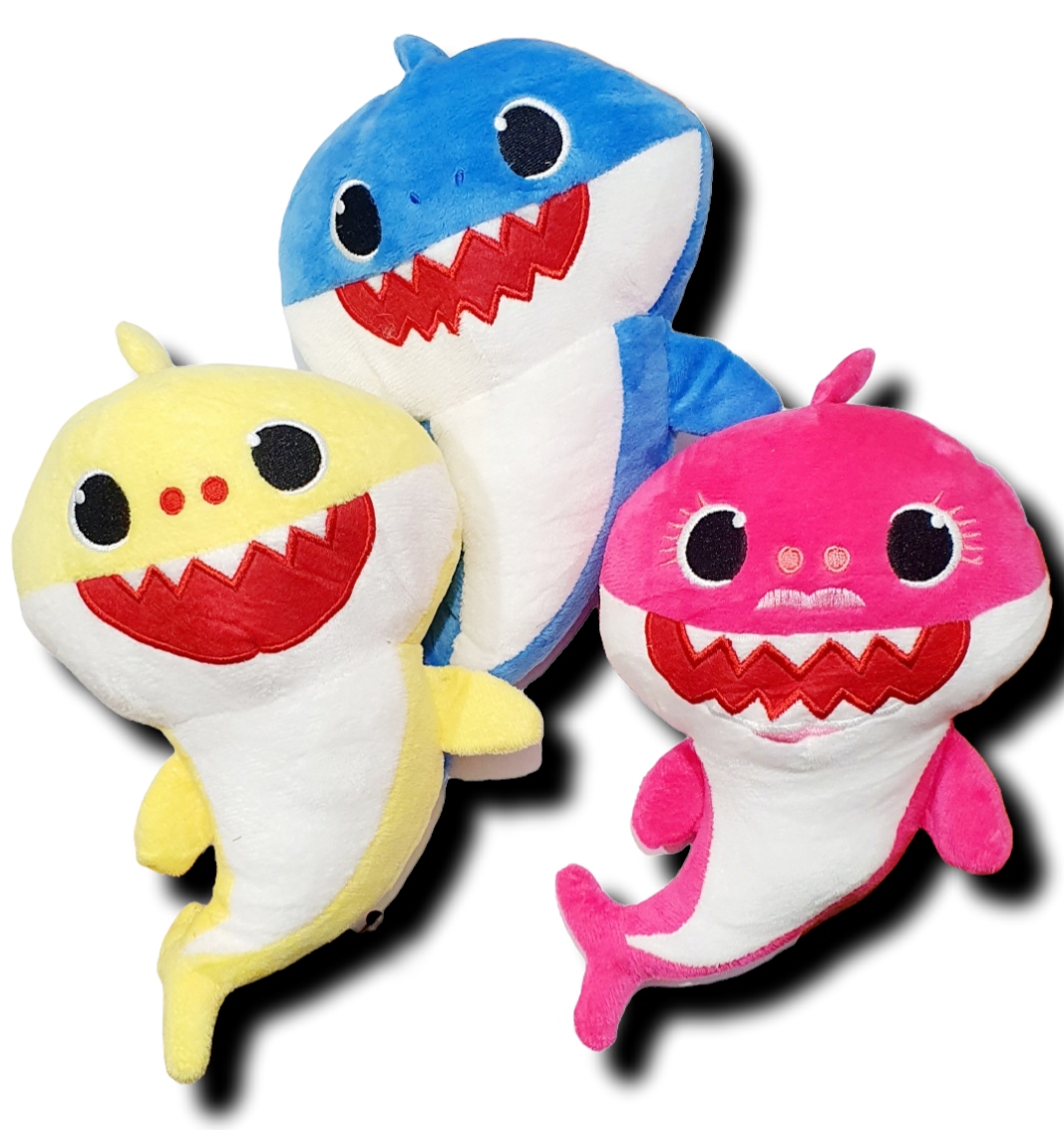 

Pluszak Maskotka baby shark z przyssawką 25 cm