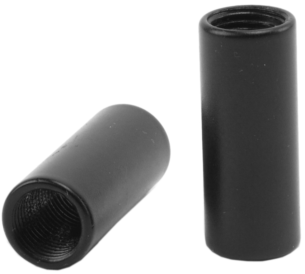 

czarna mufa M10 do lamp mufka gładka 3cm loft Diy