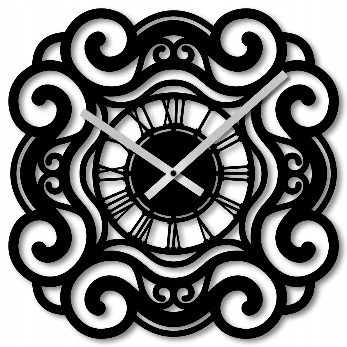 Nástěnné Hodiny 60 cm Nástěnné Hodiny Velké Ažurové Hodiny Klasické Hodiny