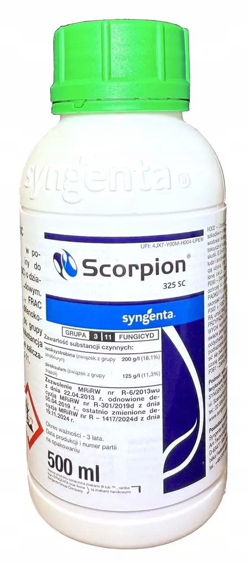 Scorpion 325 Sc 500ml Syngenta szara pleśń, alternarioza, rdza, mączniak