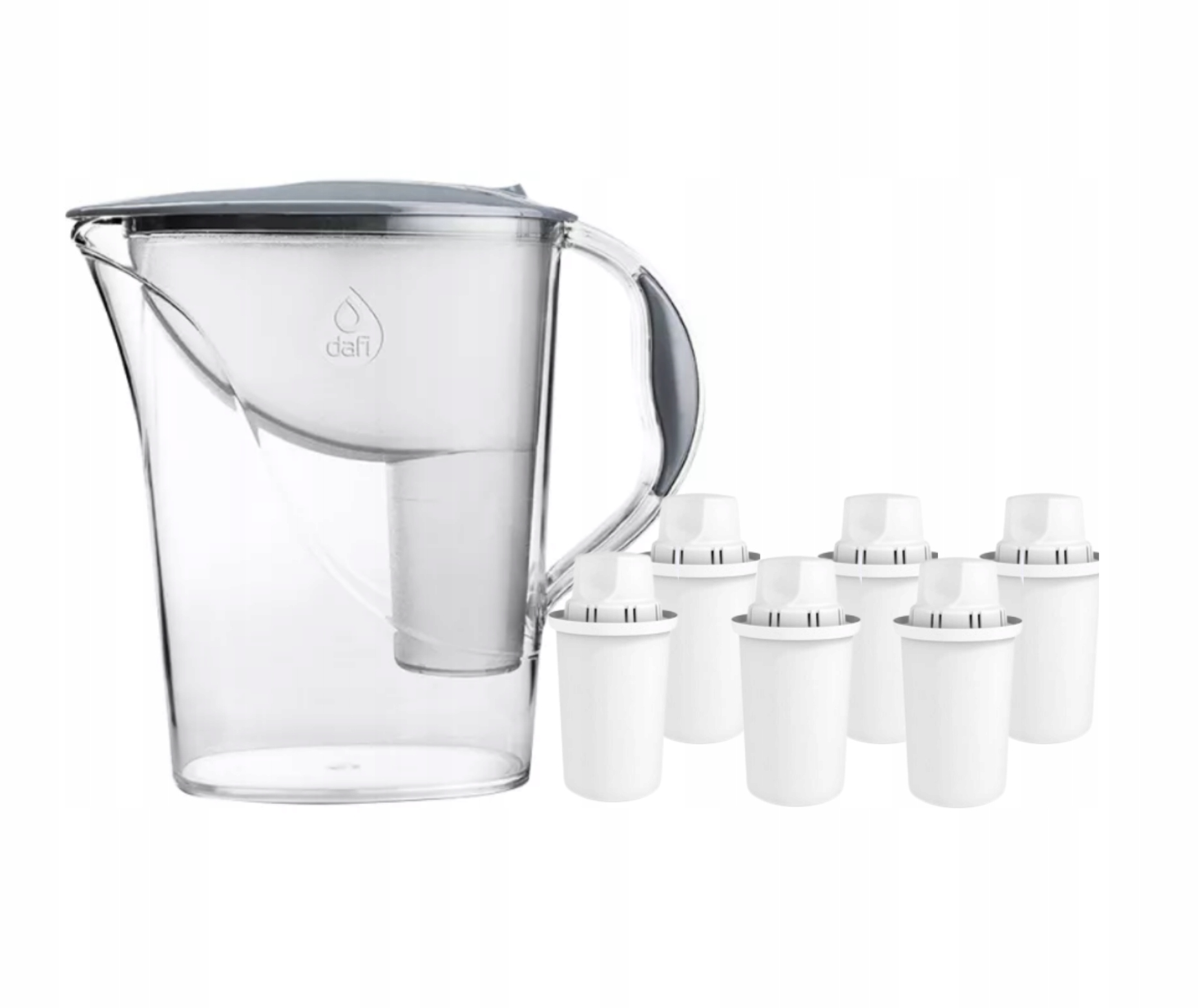 

Dzbanek Filtr Dafi Atria 2,4l 6 wkłady Stal
