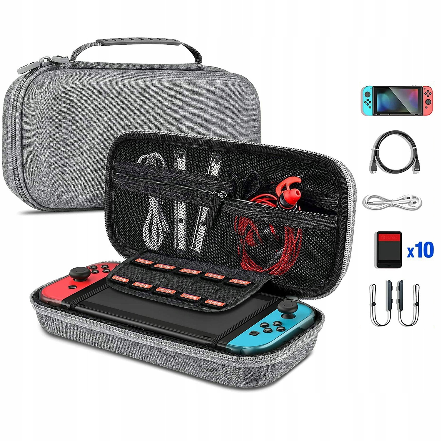 

Etui Futerał Pokrowiec Do Nintendo Switch Szary