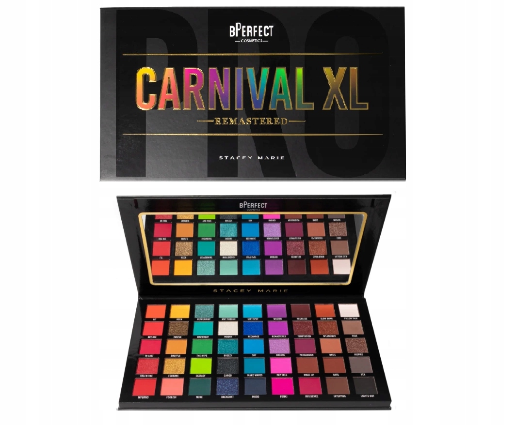 BPerfect Carnival XL PRO Remastered Paleta Cieni