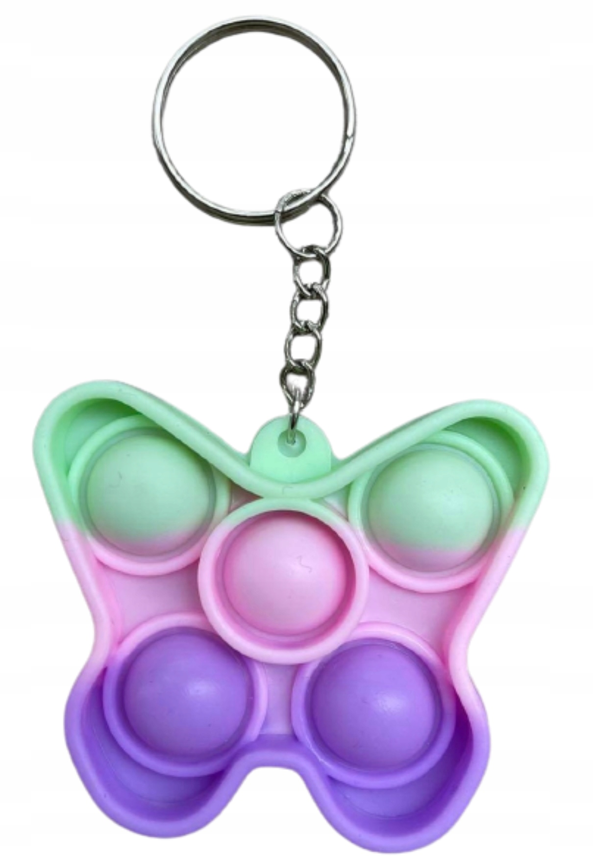 

brelok brylok pop it popit antystresowy motyl gra