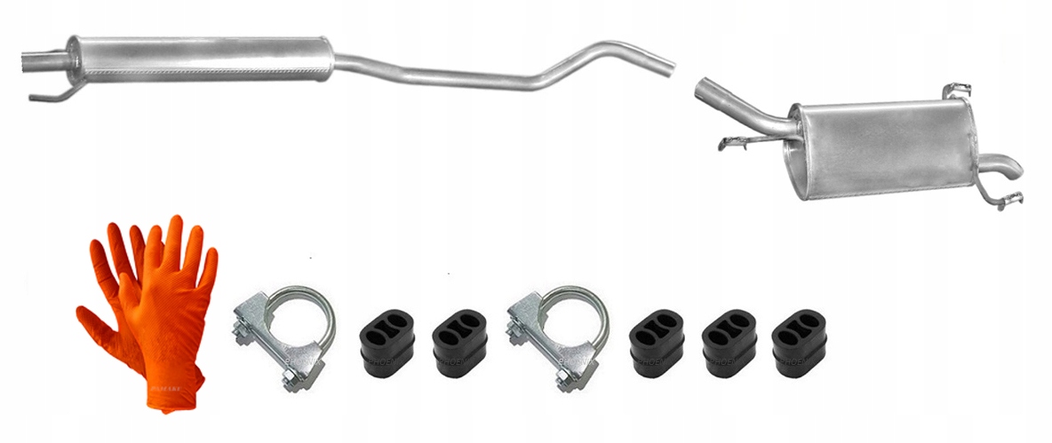 Opel Corsa C 1.0 (2000-2006) Tlumič