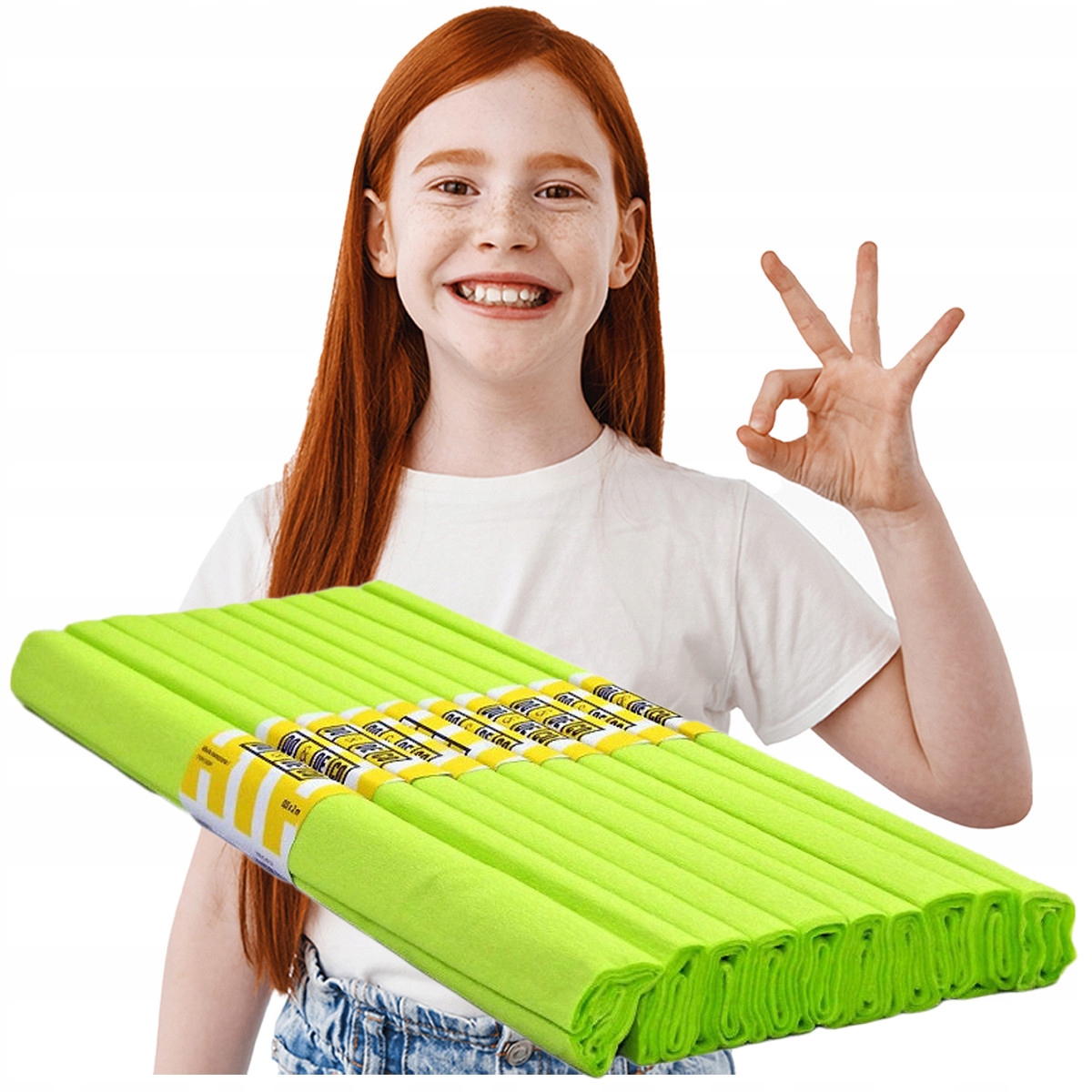 DO&DECO BIBUŁA OZDOBNA MARSZCZONA KREPINA