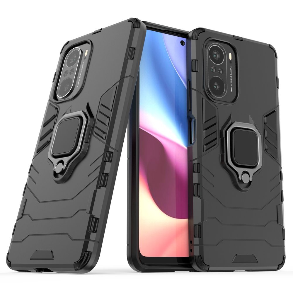

Etui Pancerne Ring Szkło do Poco F3 Redmi K40