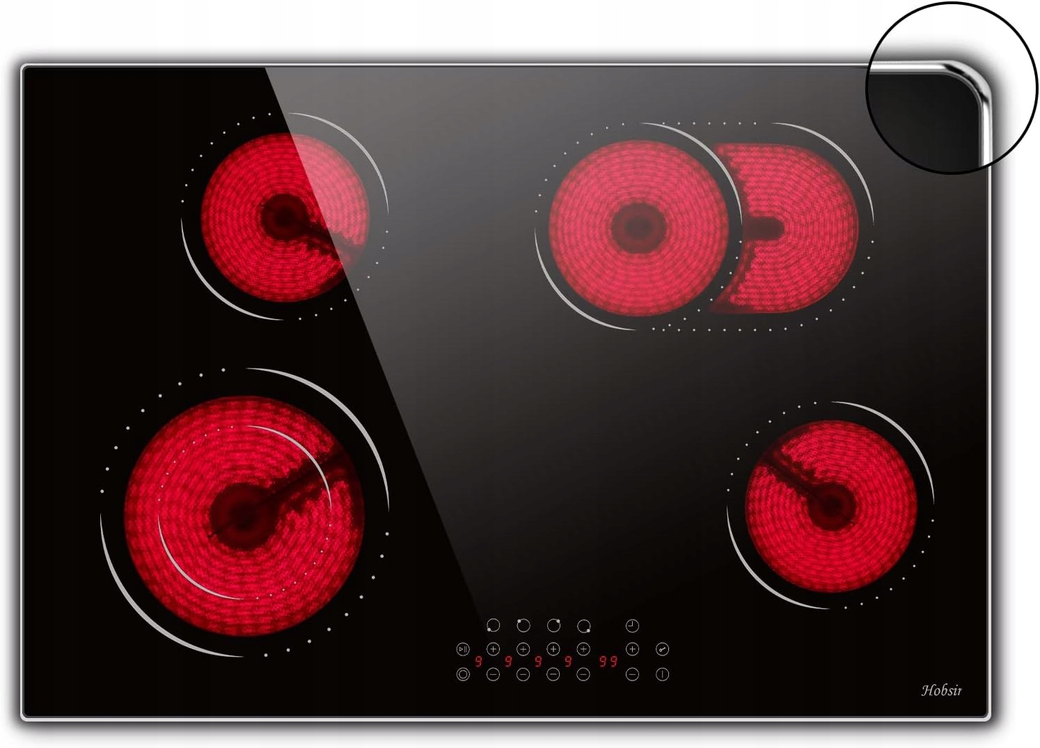 Keramická varná deska Hobsir HSC-D46604 6600W