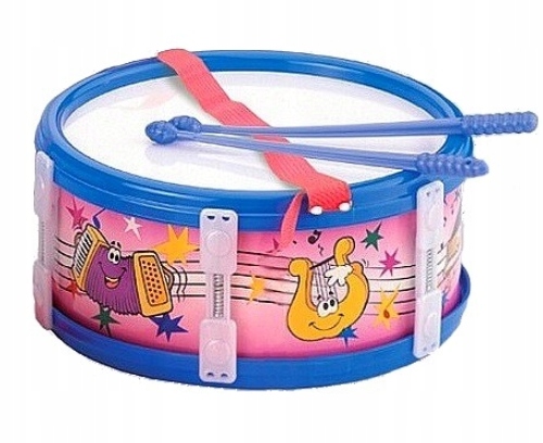 

Duży Bębenek Perkusja Polski 23 CM Pałeczki