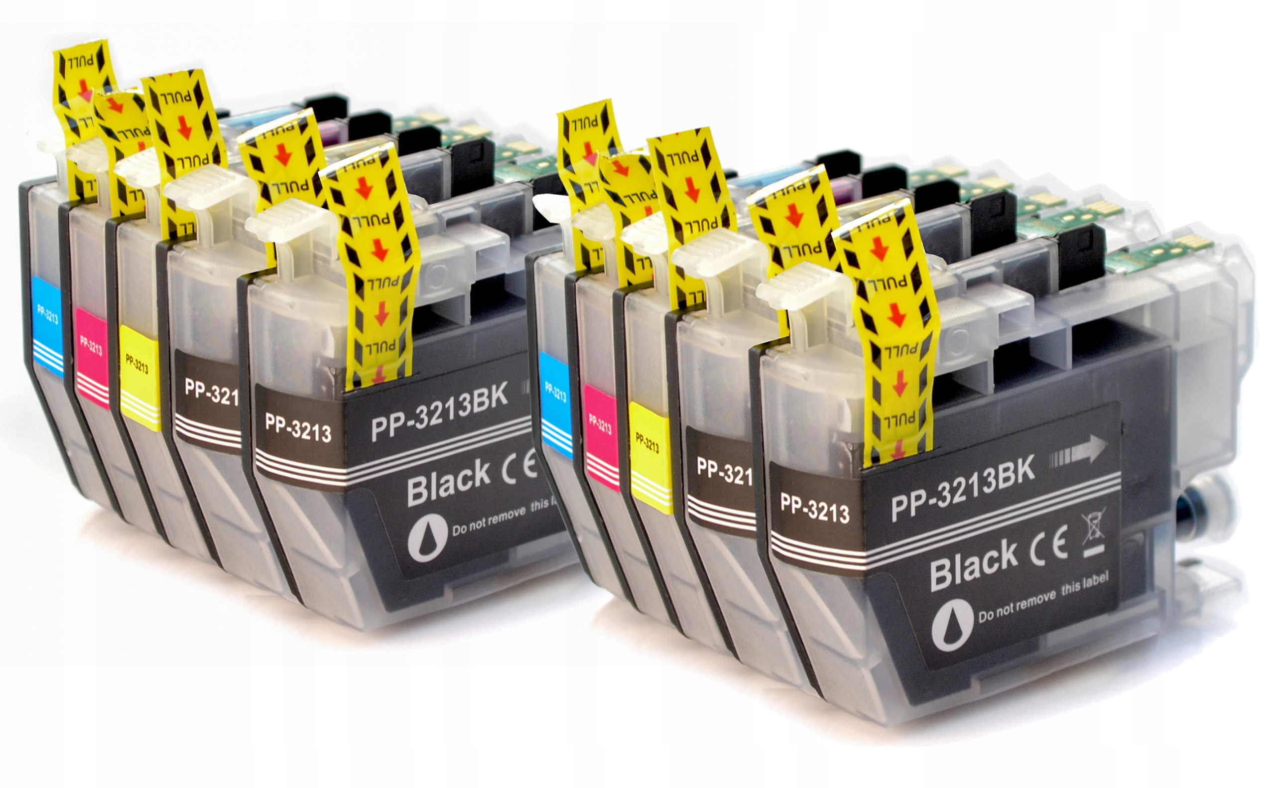 

10x tusz do Brother LC3213 DCP-J572DW DCP-J772DW