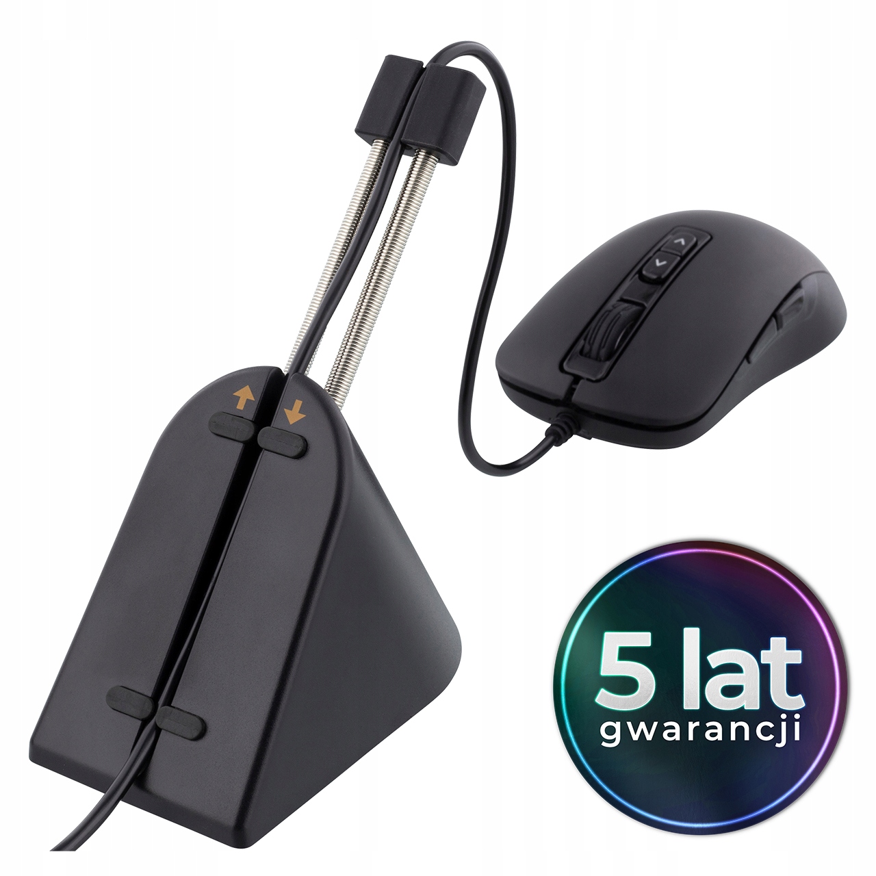 

Mouse Bungee Uchwyt na Kabel Cieżki Deltaco