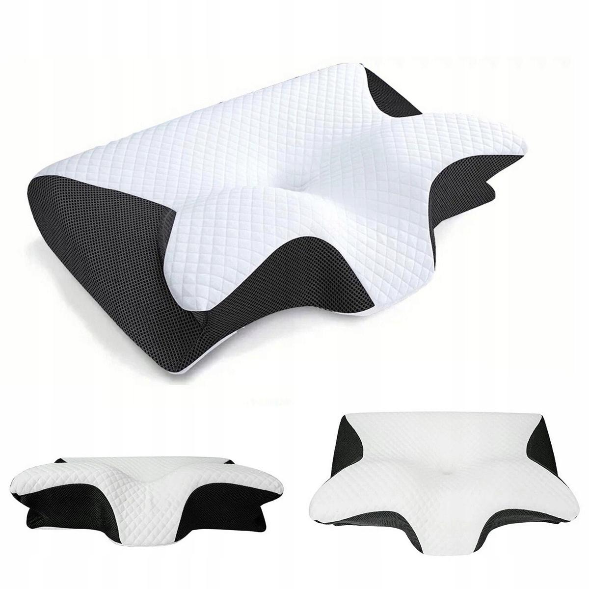 Ergonomiczna Poduszka Pod Kark Na Szyję Do Spania Ortopedyczna Memory