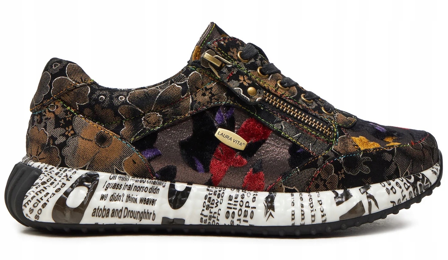 Laura Vita Kožená Dámská Sportovní Obuv Hnědá 36