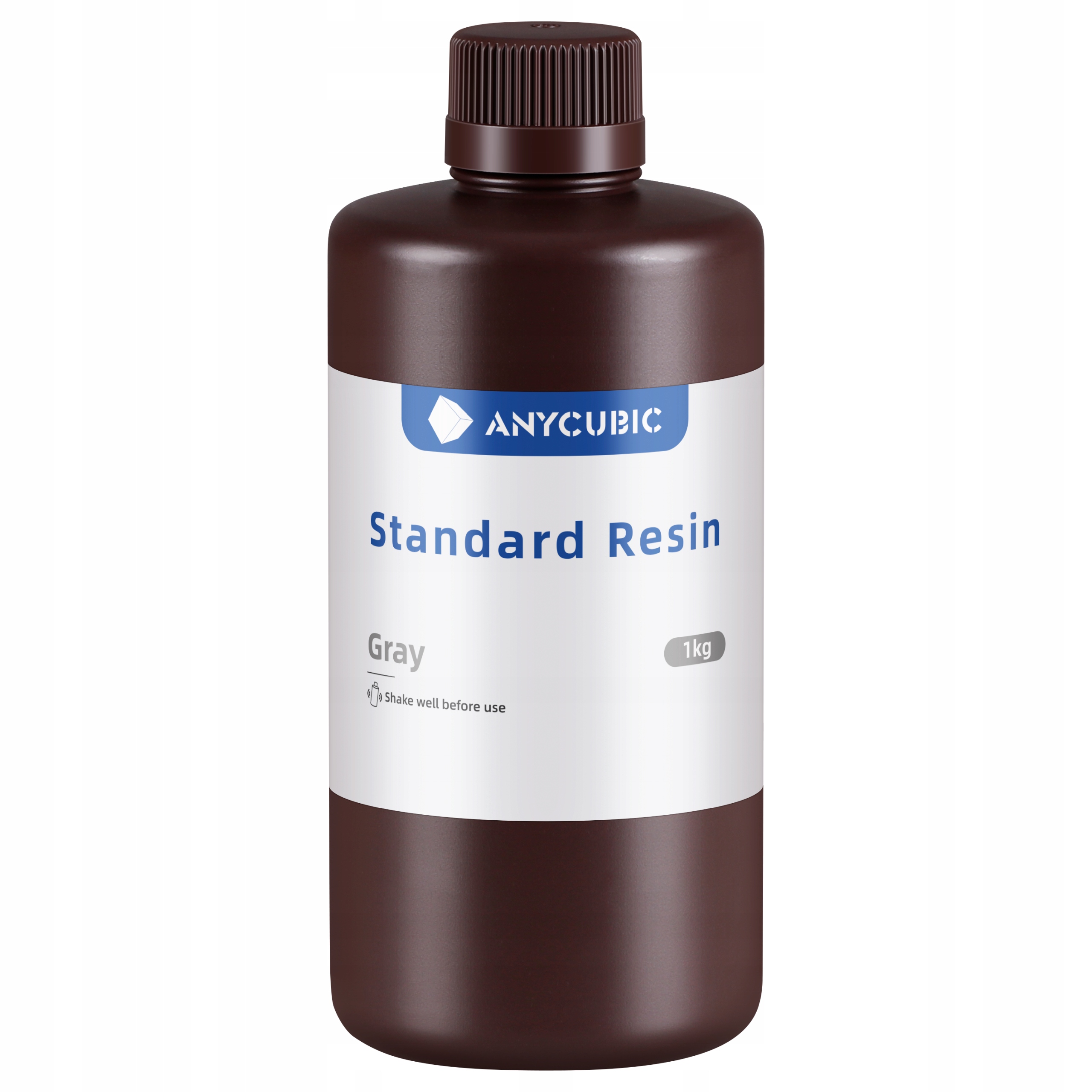 AnyCubic Standardní pryskyřice pro 3D LCD tiskárnu Sla Profesionální šedá 1 kg
