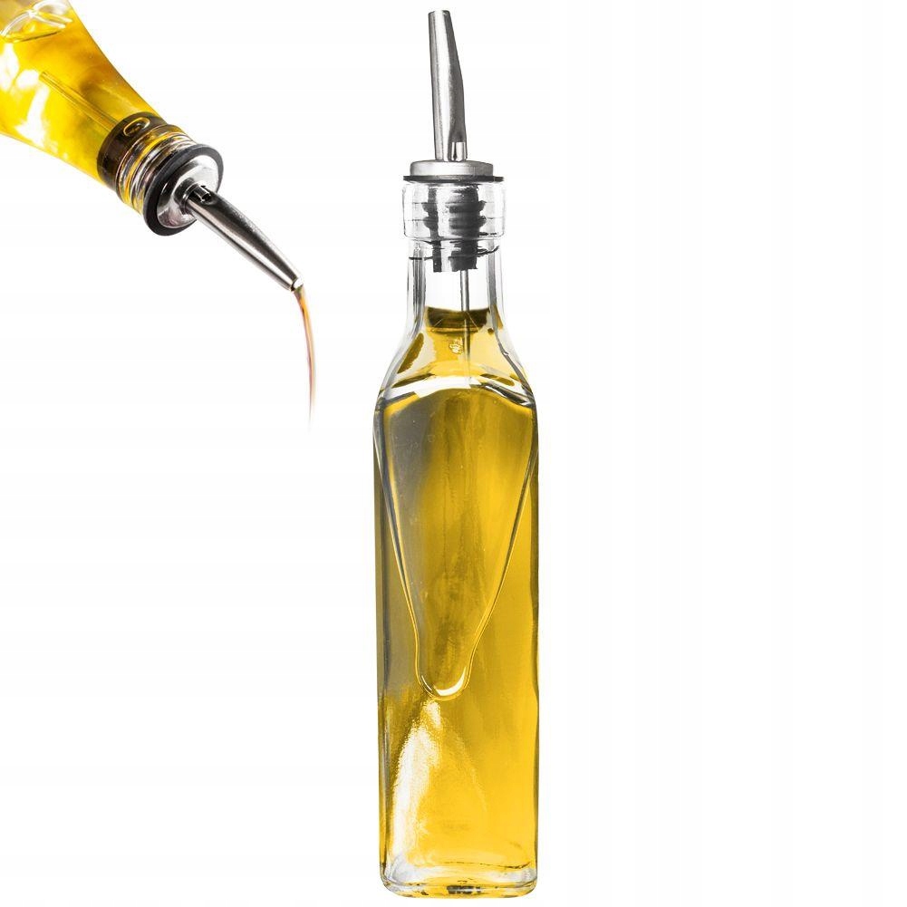 

Butelka szklana z dozownikiem na oliwę ocet 300ml