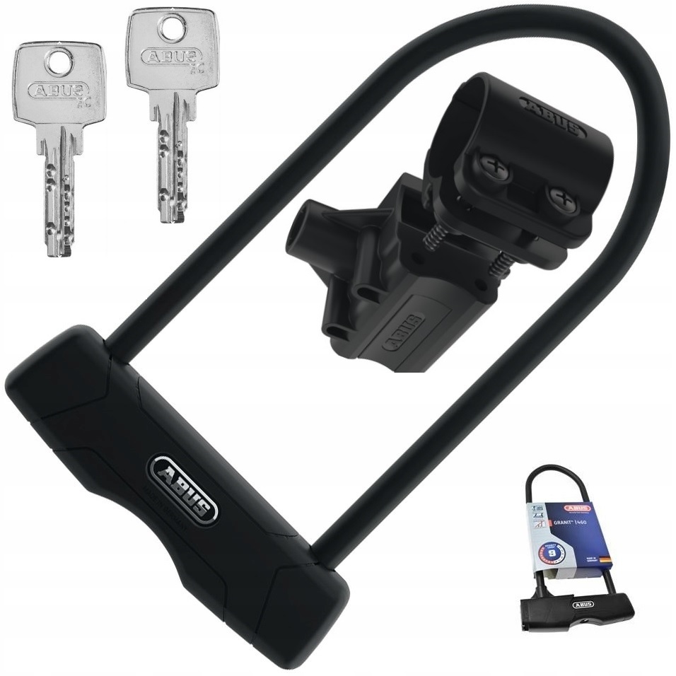 U-LOCK ГРАНИТ + РУЧКА БЕЗОПАСНОСТИ ABUS ГЕРМАНИЯ