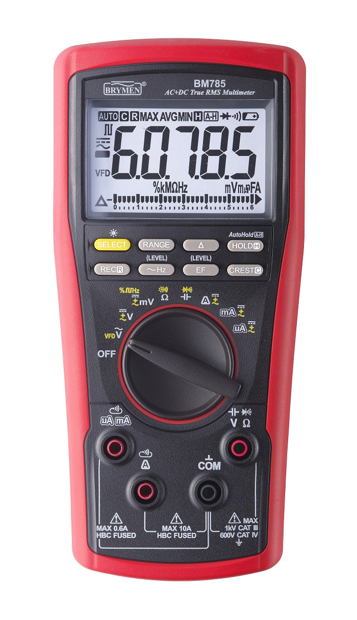 Multimeter Ac/dc 100kHz TrueRMS Brymen BM789