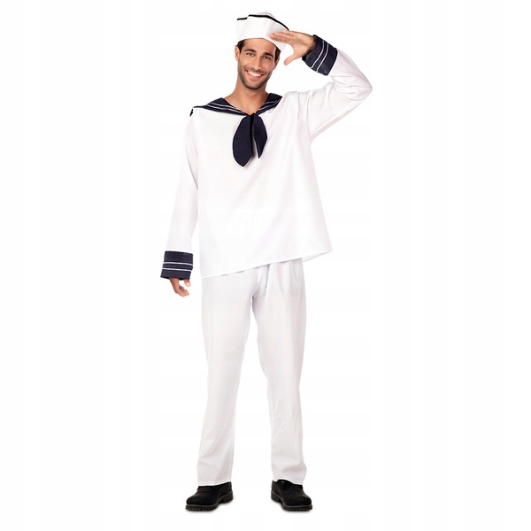 Kostým Námořník Kalhotek Námořnický Styl L