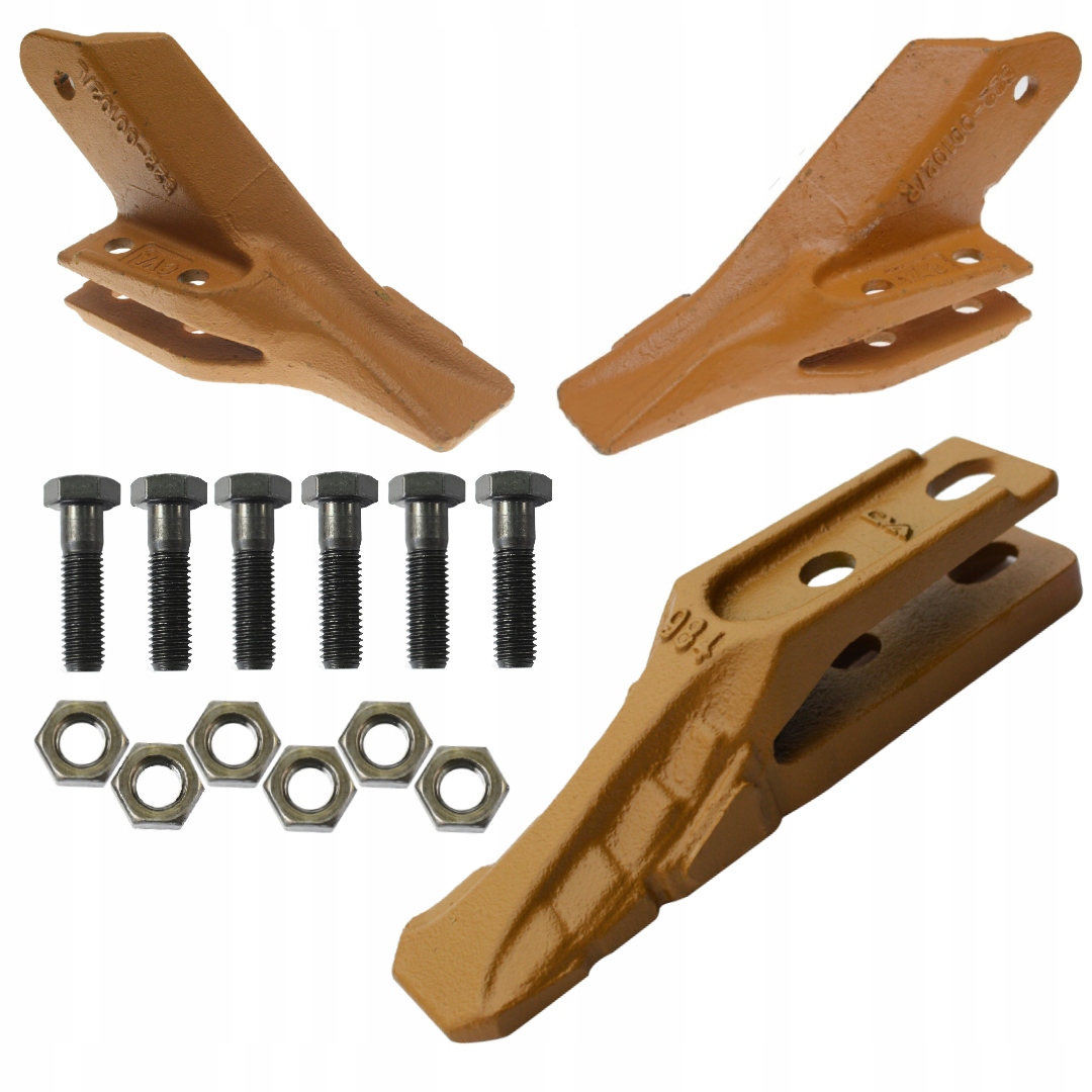 Sada Zubů Pro Minikopačku 522/00102 Šrouby 826/01112 Cva! Rozteč 45 mm