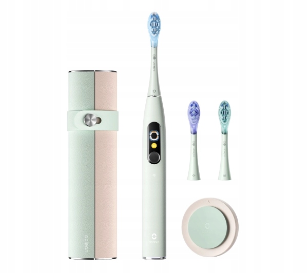 Szczoteczka soniczna Oclean X Ultra 20 Set Zielona Akumulatorowa 3 Końcówki